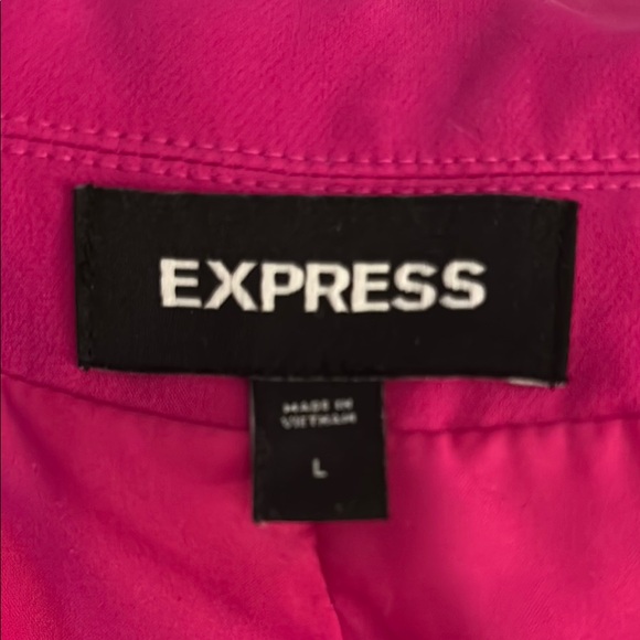 Express Women's Pink Blazer - Picture 2 of 3
